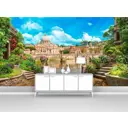 Фотообои флизелиновые Первое ателье 200x110 см Набережная с видом на мост pw70634-2