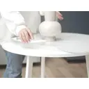 Скатерть жидкое стекло Crystaldesk круглая диаметр 78 см 0.4 мм прозрачная