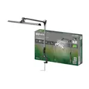 Светильник TDM ELECTRIC светодиодный струбцина СН-60, 2 колена, сенс-димм, 220 В, 14Вт, 5000 К, сереб-черн,