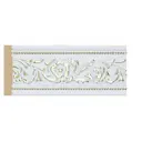 Молдинг Decomaster 150-54A на стену и потолок, полистирол, цвет белый, 80x12x2000 мм