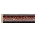 Молдинг Decomaster 188-52 на стену и потолок, полистирол, цвет красный, 40x8x2000 мм