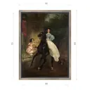 Картина Карла Брюллова Всадница 1832 (Третьяковская галерея) Матовый холст в раме 60x45 см