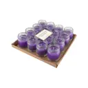 Свеча Horizon Candles в стекле высота 45 мм d 50 мм 16 шт/уп лаванда