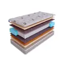 Матрас SkySleep Native PRO Combi Soft S500 115x185 см независимый пружинный блок, полутораспальный, ортопедический, латексный, кокосовый