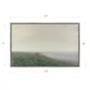 Картина Архипа Куинджи Днепр утром 1881 (Третьяковская галерея) Матовый холст в раме 80x125 см