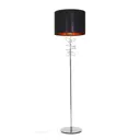 Торшер LUMINA DECO Milari LDF 5530 CHR+BK цвет черный