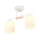 Люстра подвесная AMBRELLA LIGHT TR9541 TRADITIONAL 2 лампы 10 м² цвет белый