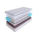 Матрас SkySleep ONE WAY 3 S1000 145x200 см независимый пружинный блок, полутораспальный, ортопедический