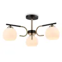Светильник подвесной AMBRELLA LIGHT TR303311 3 лампы 14 м² цвет черный/медь
