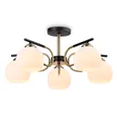 Светильник подвесной AMBRELLA LIGHT TR303312 5 ламп 18 м² цвет черный/медь