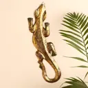 Панно дерево "Геккон" 48x12.5x1.1 см