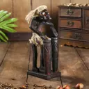 Сувенир интерьерный "Абориген с двумя барабанами" 19x11x8 см