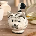 Сувенир интерьерный "Кошечка" белая 6x9x6 см