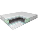 Матрас Plams Sapphire Classic 90x200 см зависимый пружинный блок, односпальный, ортопедический