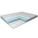 Матрас Plams Корал Слип 120x200 см беспружинный, полутораспальный, ортопедический, жесткий