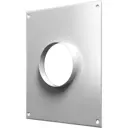 Площадка торцевая Эра 150ПТМ 150 мм цвет белый