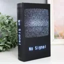 Шкатулка сейф-книга "Нет сигнала" 21x13x5 см