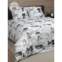 Комплект постельного белья Amore Mio Мако-сатин Trip W Микрофибра двуспальный