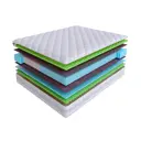 Матрас SkySleep Smart Zone Duo Energy S500/S2000 160x190 см независимый пружинный блок, двуспальный, ортопедический