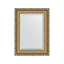 Зеркало с фацетом в багетной раме Evoform виньетка бронзовая 85 мм 55x75 см BY 1230