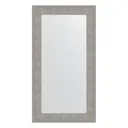 Зеркало в багетной раме Evoform чеканка серебряная 90 мм 60x110 см BY 3087