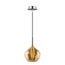 Люстра подвесная LIGHTSTAR Pentola 803043 1 лампа 3 м² цвет хром