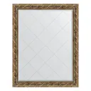 Зеркало с гравировкой в багетной раме Evoform фреска 84 мм 96x121 см BY 4356