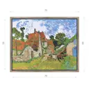 Картина в раме Декор депо "Винсент Ван Гог. Улица в Овере" 60x75 см