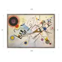 Картина в раме Декор депо "Василий Кандинский. Композиция 8" 75x105 см