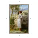 Картина в раме Декор депо "Генрих Семирадский. У колодца" 90x60 см