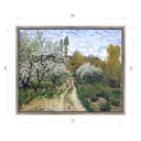 Картина в раме Декор депо Клод Моне Деревья сливы 65x80 см