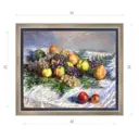 Картина в раме Декор депо Клод Моне Персики и груши 30x35 см