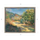 Картина в раме Декор депо Клод Моне Дорога в Монте-Карло 50x60 см