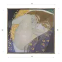 Картина в раме Декор депо "Густав Климт. Данная" 90x95 см