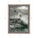 Картина в раме Декор депо "Алексей Макаров. Скат" 40x30 см