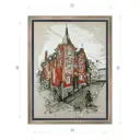 Картина в раме Декор депо "Константин Малютин. Sakala 23 Tallinn" 45x35 см