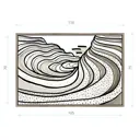 Картина в раме Декор депо "Константин Малютин. Altiplano 1" 75x110 см