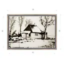 Картина в раме Декор депо "Константин Малютин. Kaarma" 50x70 см