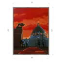 Картина в раме Декор депо "Константин Малютин. ВДНХ. Час быка" 125x95 см