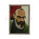 Картина в раме Декор депо "Константин Малютин. Автопортрет с бородой" 50x35 см