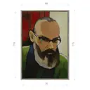 Картина в раме Декор депо "Константин Малютин. Автопортрет с бородой" 115x80 см