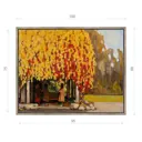 Картина в раме Декор депо "Константин Малютин. Беседка" 80x100 см
