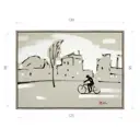 Картина в раме Декор депо "Константин Малютин. Велопрогулка" 95x130 см