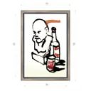Картина в раме Декор депо "Константин Малютин. День рождения вождя" 50x35 см