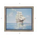 Картина в раме Декор депо "Монтегю Доусон. Ожидание паруса" 30x35 см