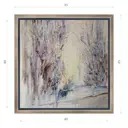 Картина в раме Декор депо "Михаил Харитонов. Морозные узоры" 45x45 см