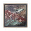 Картина в раме Декор депо "Михаил Харитонов. Стремление" 45x45 см