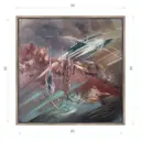 Картина в раме Декор депо "Михаил Харитонов. Стремление" 90x90 см