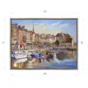Картина в раме Декор депо Ксения Черномор. Нормандия Онфлер 80x105 см