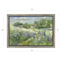 Картина в раме Декор депо "Ксения Черномор. Люпиновое поле" 35x50 см